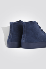 KENNETH COLE - סניקרס לגבר מעור בצבע כחול - MASHBIR//365