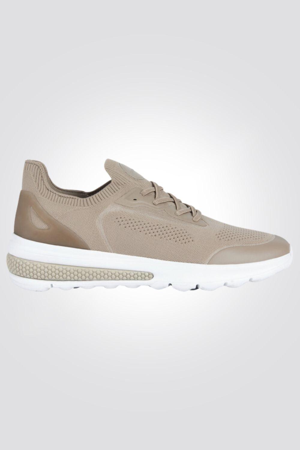 GEOX - סניקרס לגבר SPHERICA בצבע בז' - MASHBIR//365