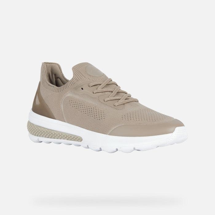 GEOX - סניקרס לגבר SPHERICA בצבע בז' - MASHBIR//365