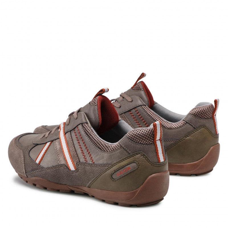 GEOX - סניקרס לגבר U Ravex A בצבע בז' אפרפר - MASHBIR//365