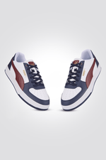 PUMA - סניקרס לגברים Caven בצבע נייבי ולבן - MASHBIR//365