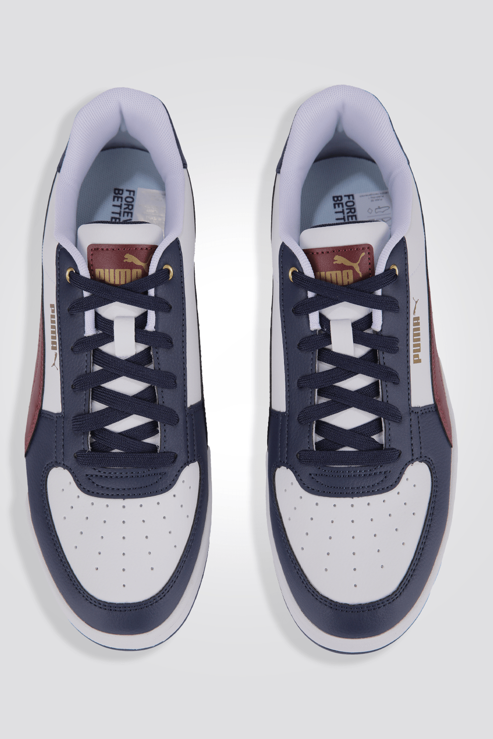 PUMA - סניקרס לגברים Caven בצבע נייבי ולבן - MASHBIR//365