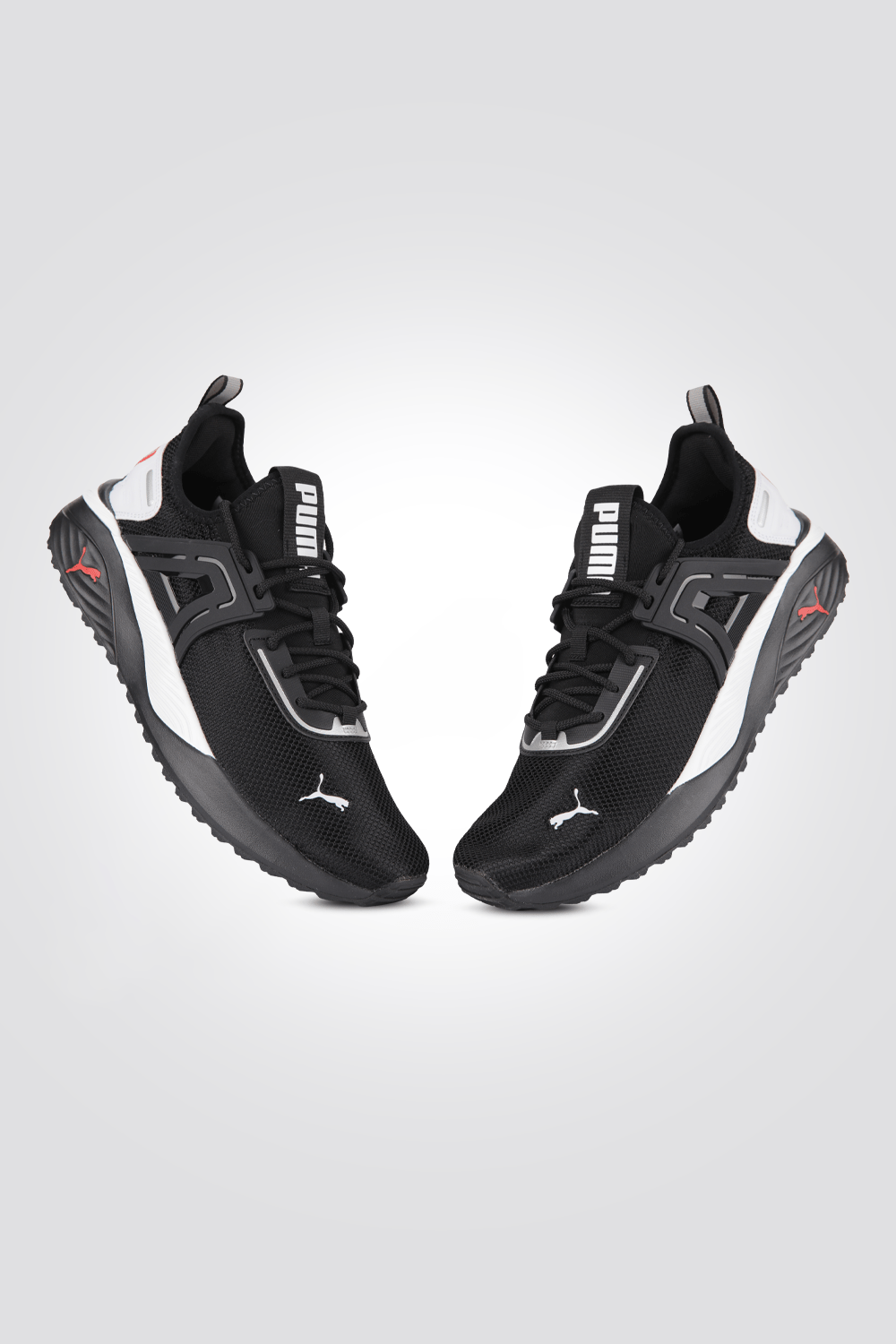 PUMA - סניקרס לגברים Pacer 23 Tech Overload בצבע שחור ולבן - MASHBIR//365