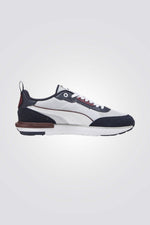 PUMA - סניקרס לגברים R22 בצבע אפור ולבן - MASHBIR//365