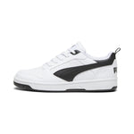 PUMA - סניקרס לגברים Rebound v6 Low בצבע לבן ושחור - MASHBIR//365