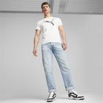 PUMA - סניקרס לגברים Rebound v6 Low בצבע שחור ולבן - MASHBIR//365