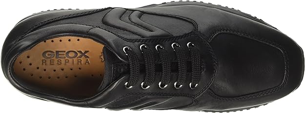 GEOX - סניקרס לגברים U HAPPY H NAPPA בצבע שחור - MASHBIR//365