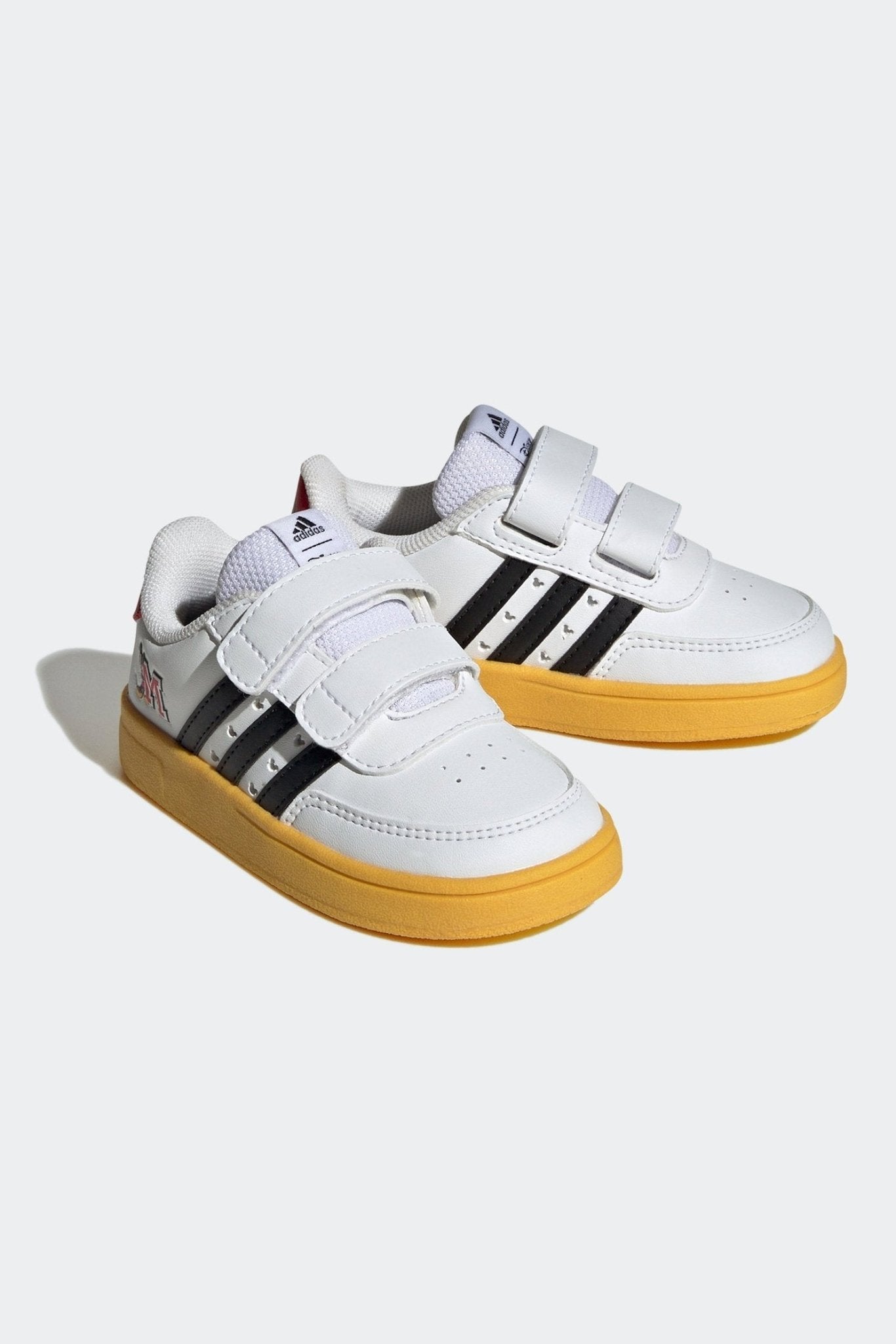 ADIDAS - סניקרס לילדים BREAKNET X DISNEY MICKEY MOUSE בצבע לבן - MASHBIR//365