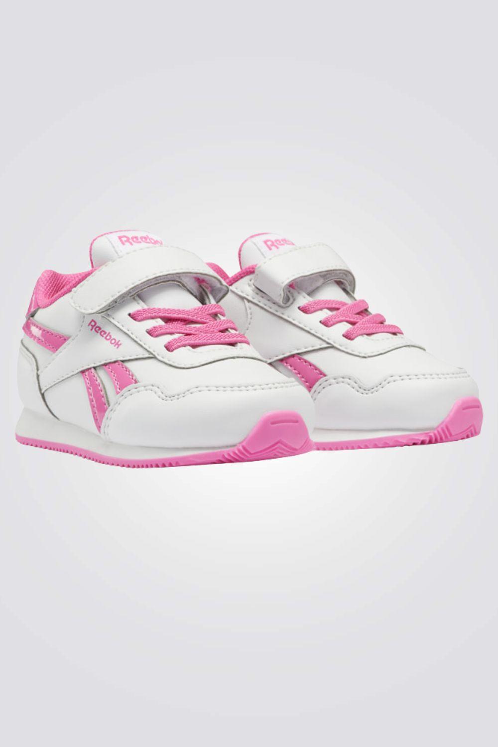 REEBOK - סניקרס לילדים Royal Classic Jog 3 בצבע לבן - MASHBIR//365