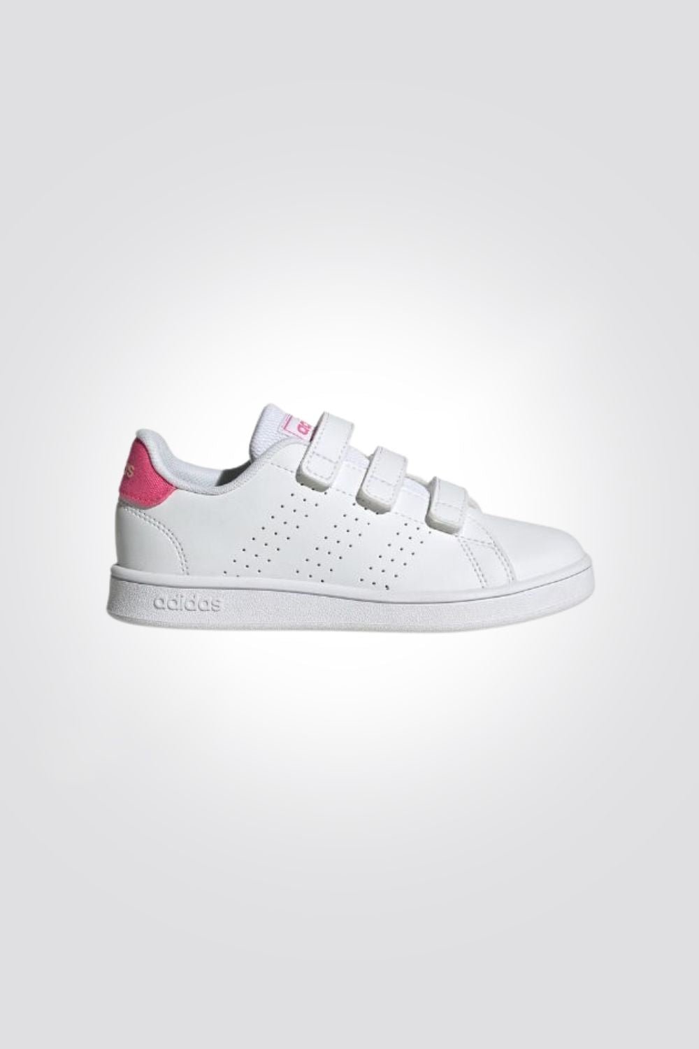 ADIDAS - סניקרס לנערות ADVANTAGE CF C בצבע לבן וורוד - MASHBIR//365