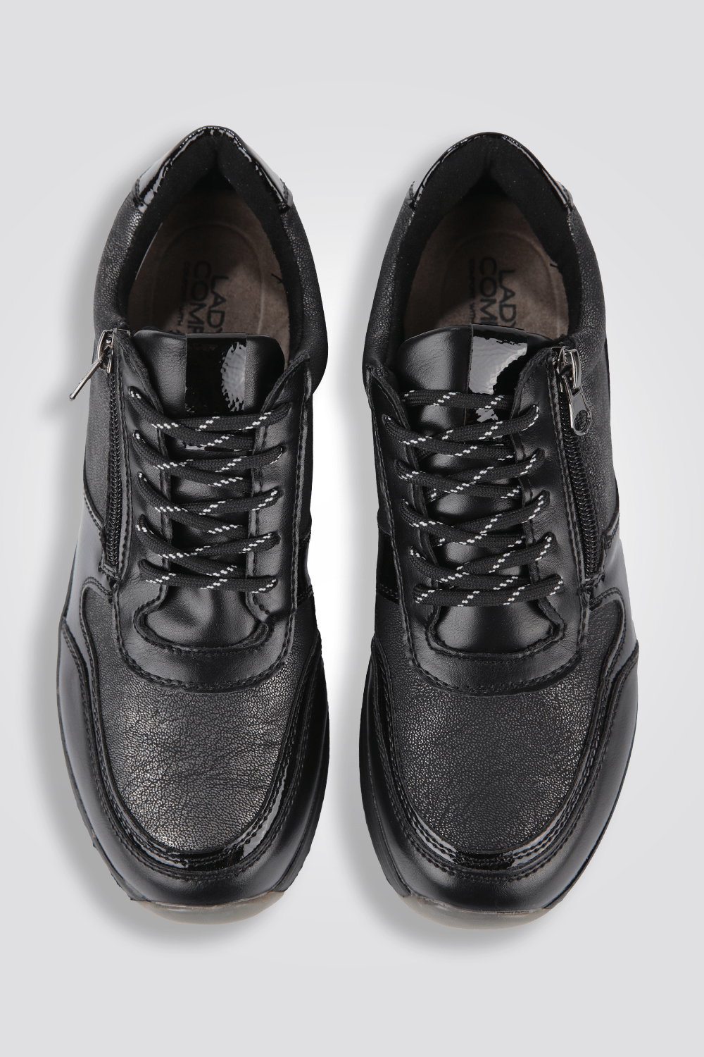 LADY COMFORT - סניקרס לנשים בצבע שחור - MASHBIR//365