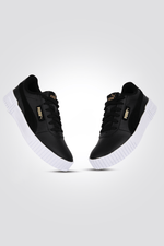 PUMA - סניקרס לנשים Carina 2.0 בצבע שחור זהב - MASHBIR//365