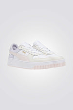 PUMA - סניקרס לנשים Carina Street בצבע ורוד ולבן - MASHBIR//365