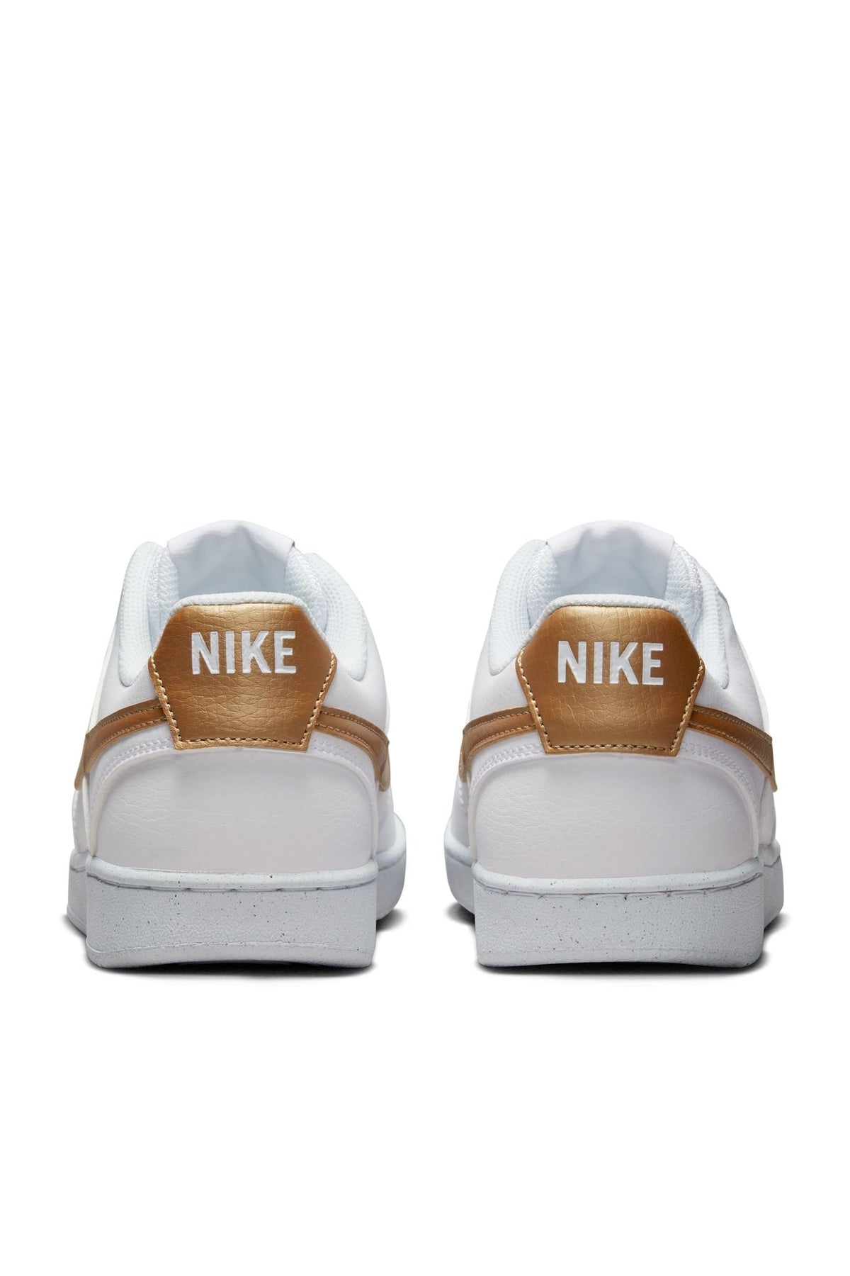 NIKE - סניקרס לנשים Court בצבע לבן וכתום - MASHBIR//365