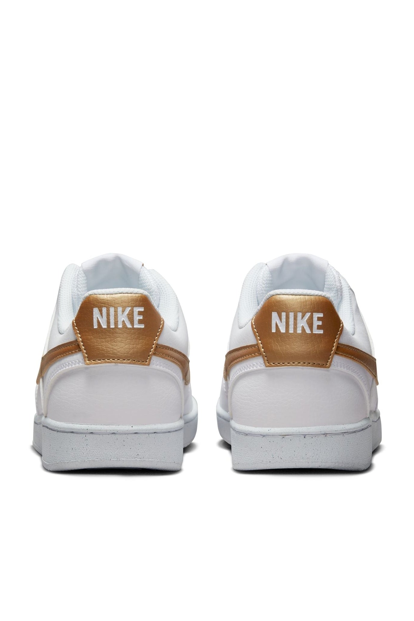 NIKE - סניקרס לנשים Court בצבע לבן וכתום - MASHBIR//365