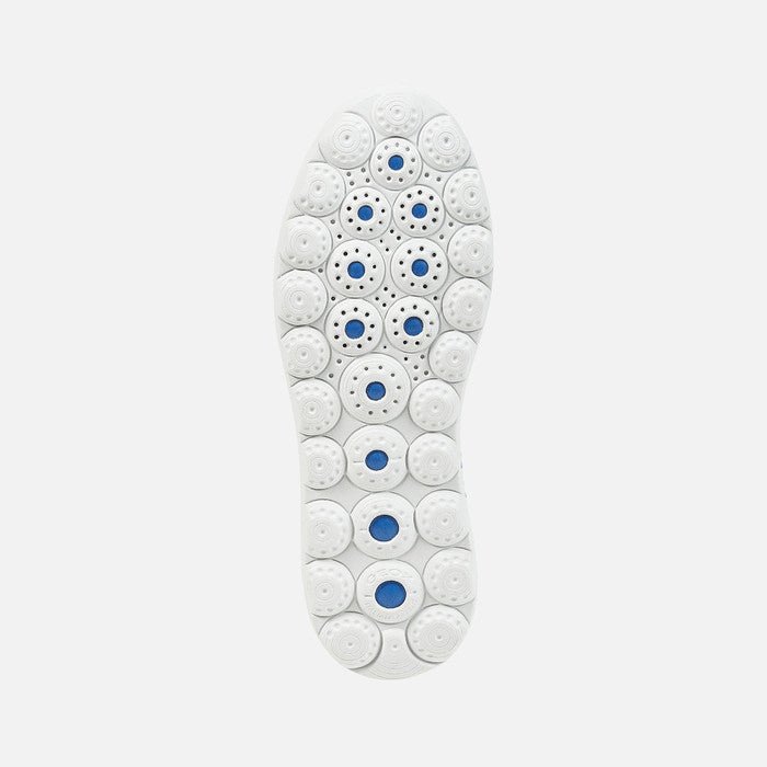 GEOX - סניקרס לנשים D SPHERICA EC4.1 B בצבע לבן זהב - MASHBIR//365