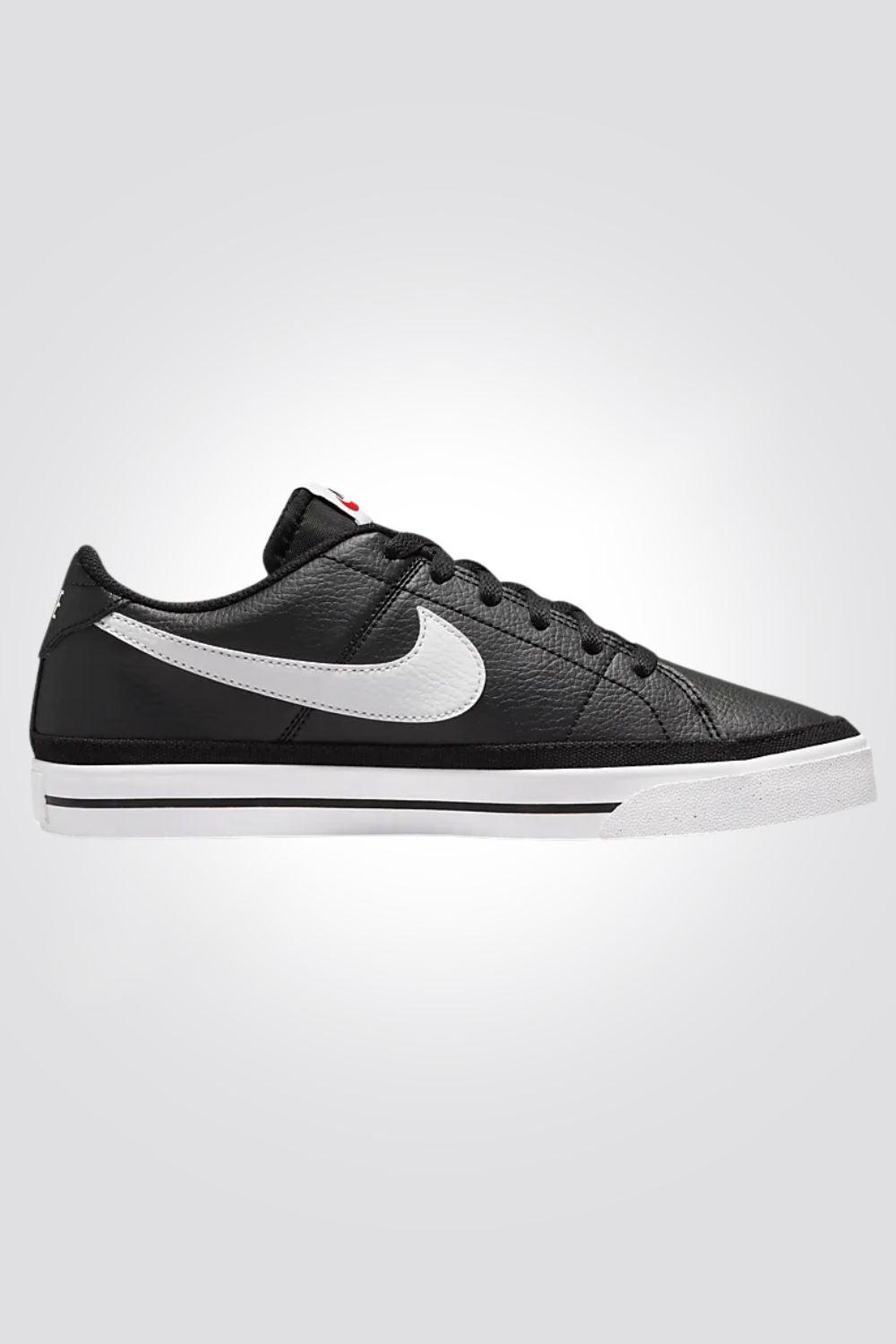 NIKE - סניקרס לנשים Nike Court Legacy Next Nature בצבע שחור ולבן - MASHBIR//365