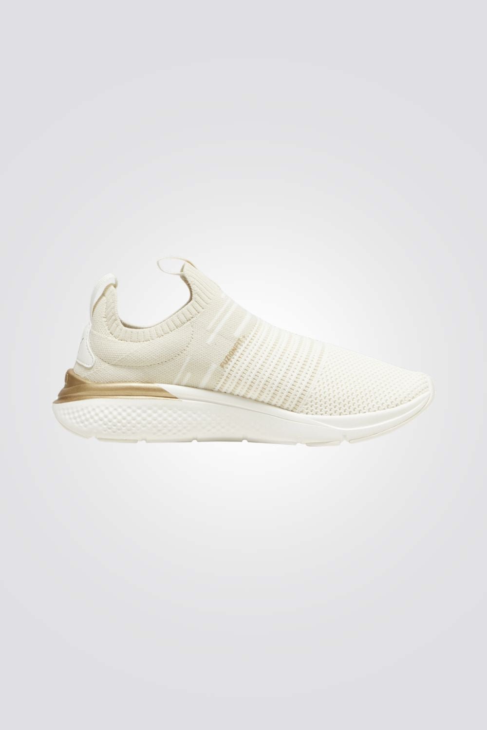 PUMA - סניקרס לנשים Softride Pro Echo Sl בצבע לבן וזהב - MASHBIR//365