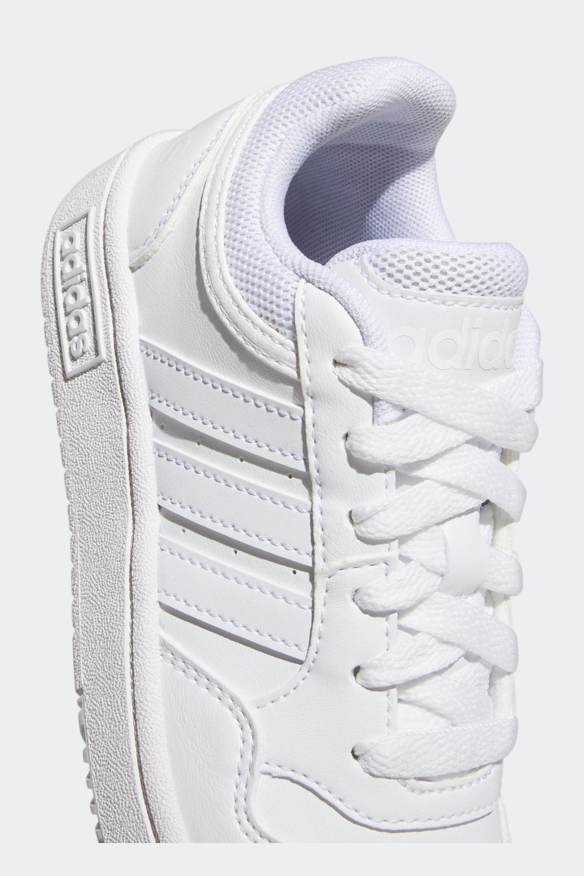 ADIDAS - סניקרס לנוער HOOPS 3.0 בצבע לבן - MASHBIR//365