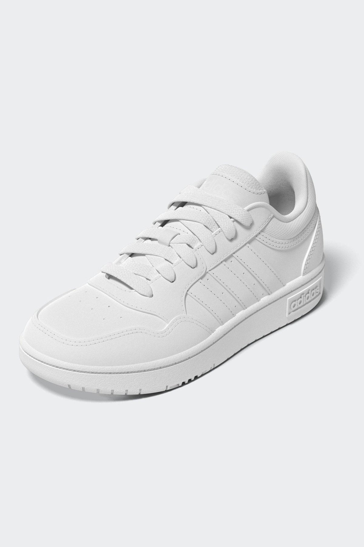 ADIDAS - סניקרס לנוער HOOPS 3.0 בצבע לבן - MASHBIR//365