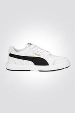 PUMA - סניקרס לנוער Puma Evolve Court Jr בצבע לבן ושחור - MASHBIR//365