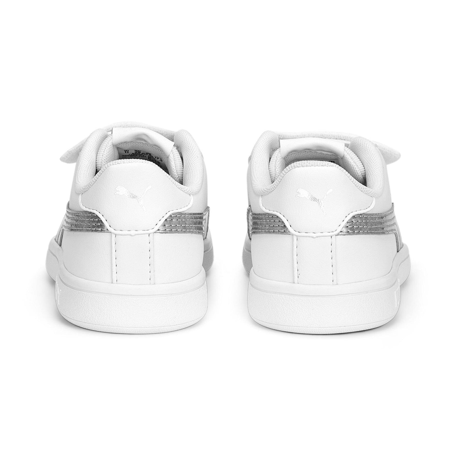 PUMA - סניקרס לנוער SMASH V2 בצבע לבן - MASHBIR//365