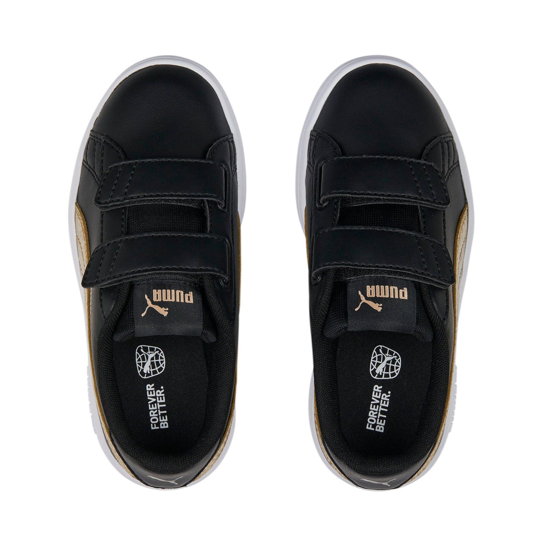 PUMA - סניקרס לנוער SMASH V2 בצבע שחור - MASHBIR//365