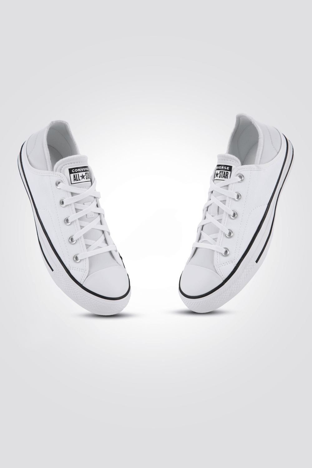 CONVERSE - סניקרס נמוכות לנשים CHUCK TAYLOR ALL STAR CRUSHED HEEL בצבע לבן - MASHBIR//365