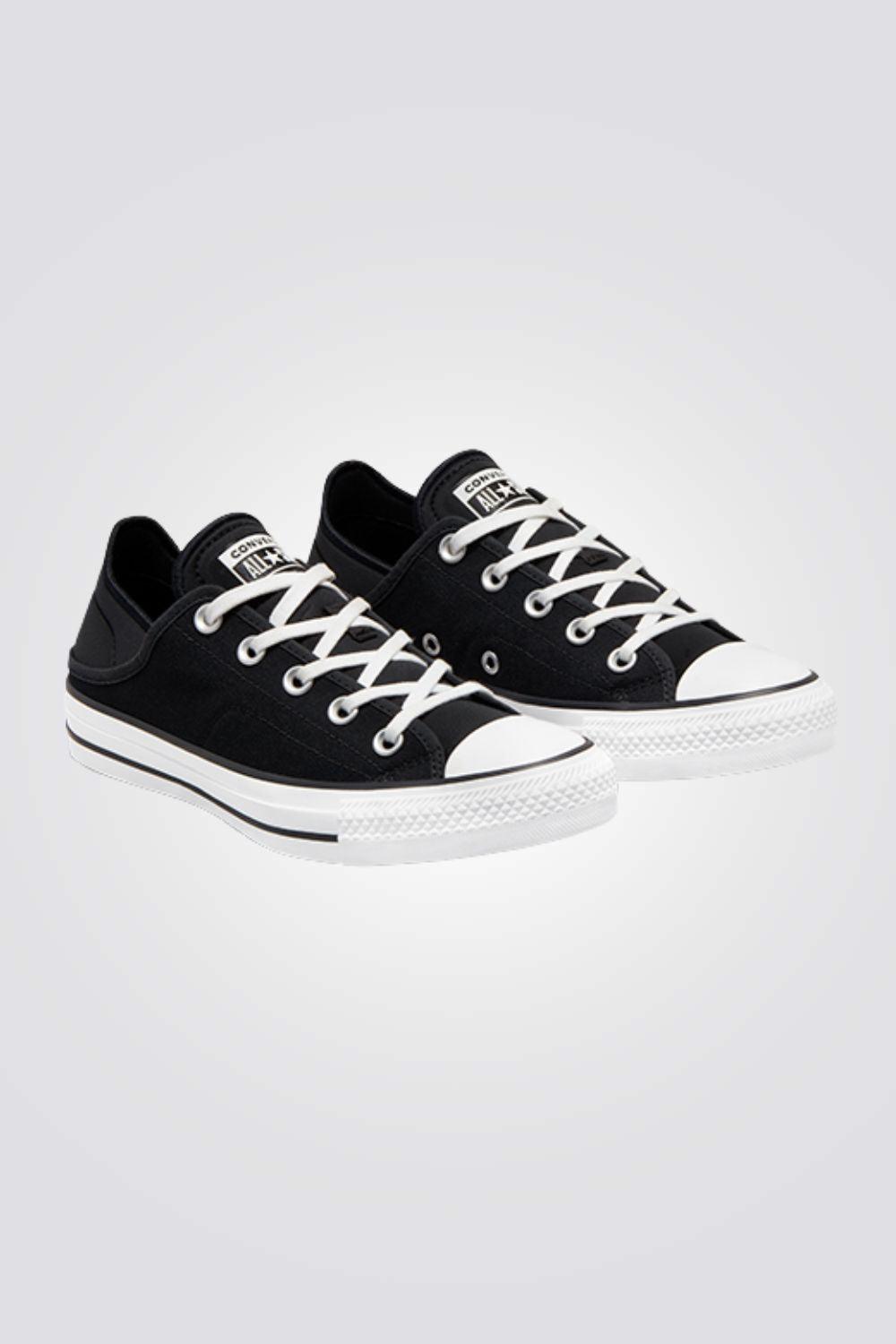 CONVERSE - סניקרס נמוכות לנשים CHUCK TAYLOR ALL STAR CRUSHED HEEL בצבע שחור - MASHBIR//365