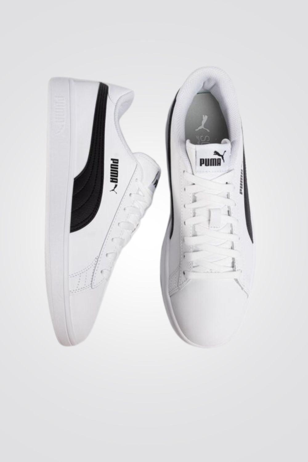 PUMA - סניקרס Smash v2 L בצבע לבן - MASHBIR//365