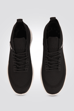 KENNETH COLE - סניקרס STRIPED TRAINER בצבע שחור - MASHBIR//365