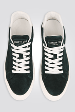 KENNETH COLE - סניקרס SUEDE בצבע ירוק בקבוק - MASHBIR//365