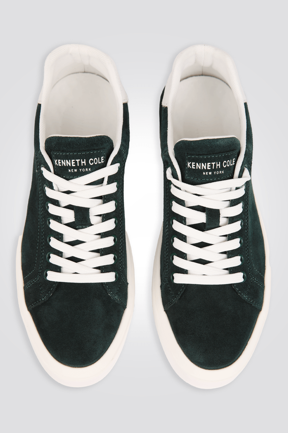 KENNETH COLE - סניקרס SUEDE בצבע ירוק בקבוק - MASHBIR//365