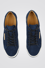 KENNETH COLE - סניקרס זמש בצבע כחול - MASHBIR//365