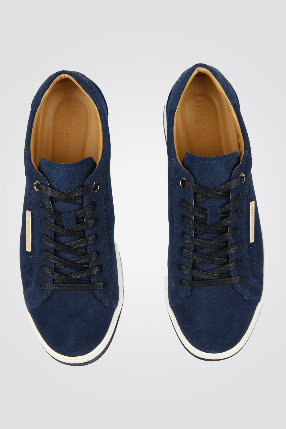 KENNETH COLE - סניקרס זמש בצבע כחול - MASHBIR//365