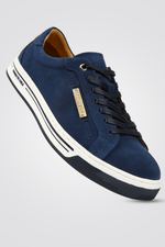 KENNETH COLE - סניקרס זמש בצבע כחול - MASHBIR//365