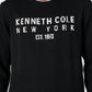 KENNETH COLE - סריג בייסיק צווארון עגול בצבע שחור - MASHBIR//365 - 2