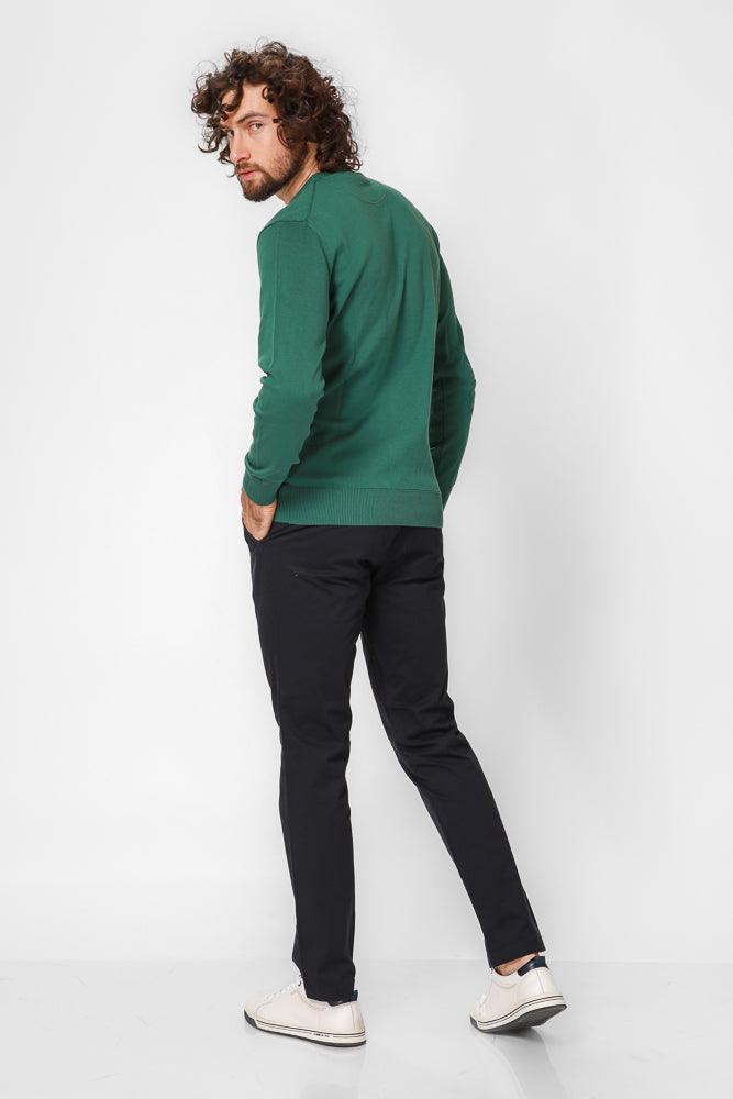 TIMBERLAND - סריג CREW NECK בצבע ירוק - MASHBIR//365