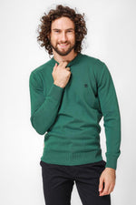 TIMBERLAND - סריג CREW NECK בצבע ירוק - MASHBIR//365