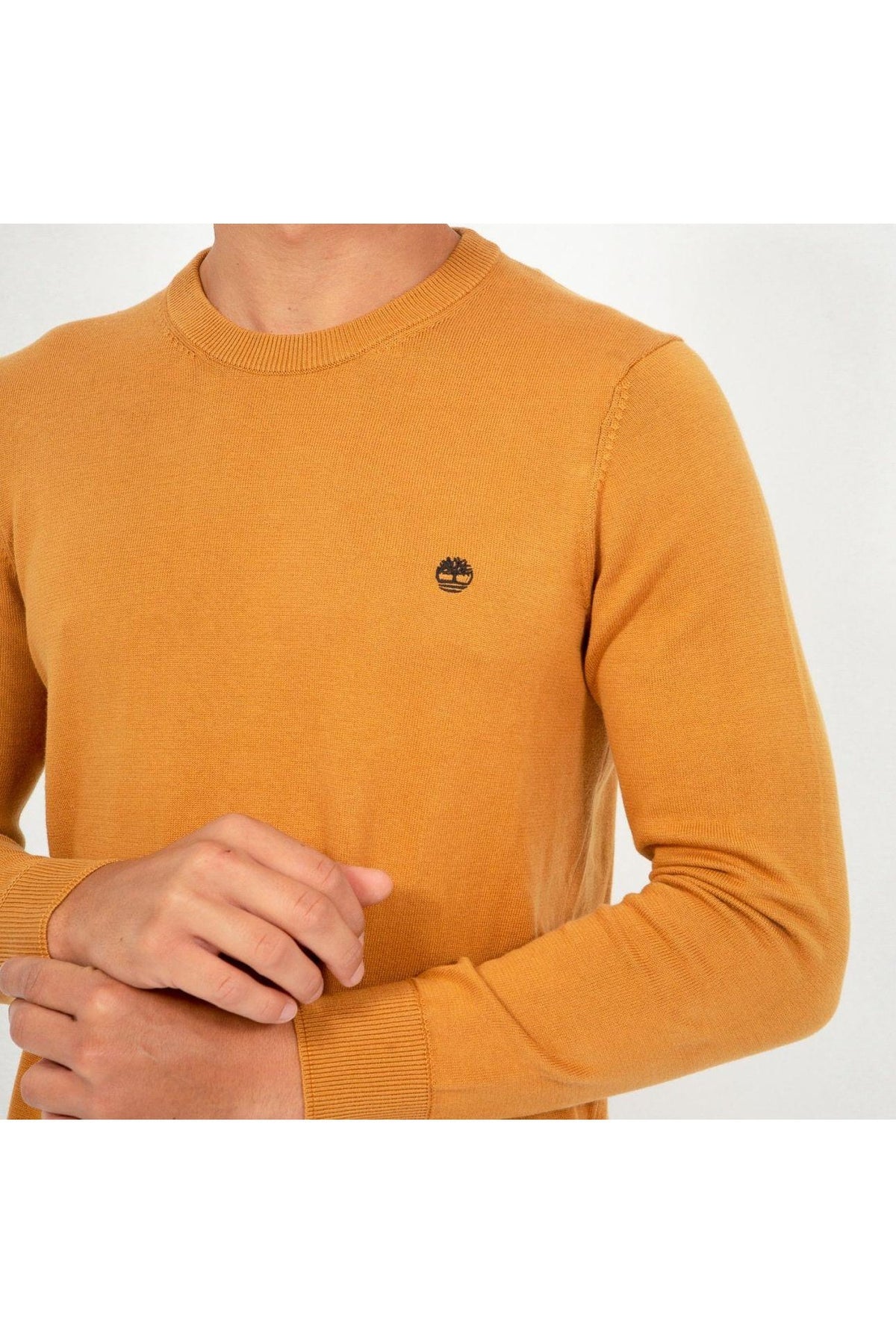 TIMBERLAND - סריג CREW NECK בצבע קאמל - MASHBIR//365