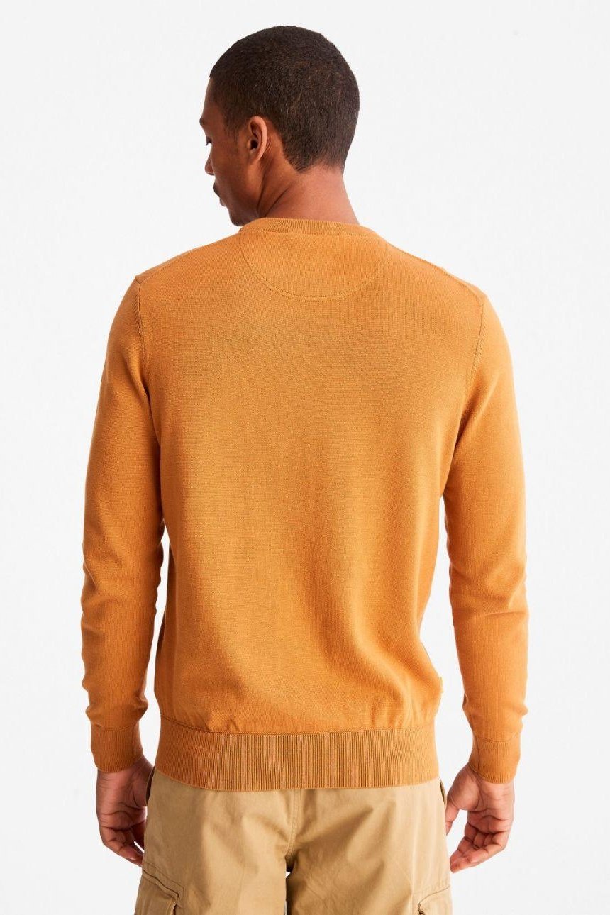 TIMBERLAND - סריג CREW NECK בצבע קאמל - MASHBIR//365