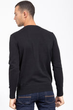 TIMBERLAND - סריג CREW NECK בצבע שחור - MASHBIR//365