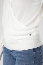 סריג דק בצבע קרם | קנת קול
