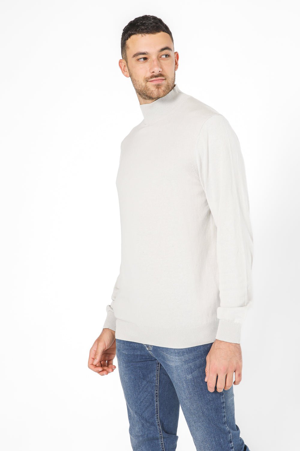 KENNETH COLE - סריג גולף צווארון גבוה - MASHBIR//365