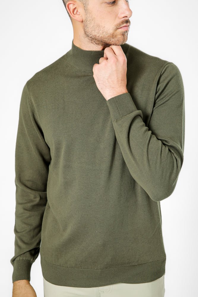 KENNETH COLE - סריג גולף צווארון גבוה - MASHBIR//365