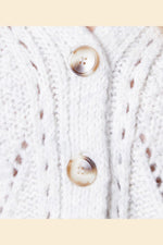 ETAM - סריג קרדיגן BABA אפור בהיר - MASHBIR//365