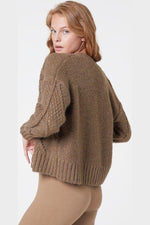 ETAM - סריג קרדיגן BABA חאקי - MASHBIR//365