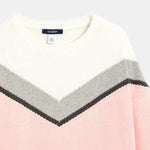 OKAIDI - סריג לבנות בצבע ורוד - MASHBIR//365