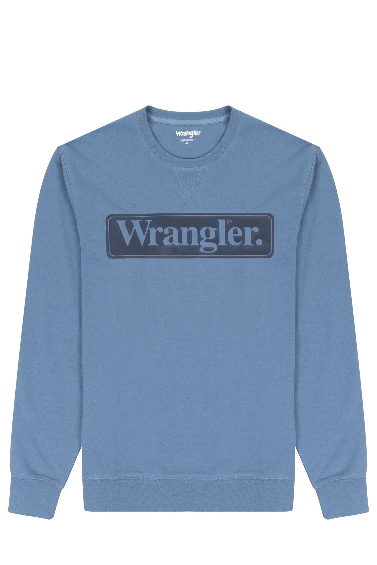 WRANGLER - סריג לגבר CAPTAINS SEASONAL CREW בצבע כחול - MASHBIR//365