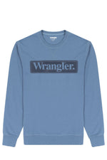 WRANGLER - סריג לגבר CAPTAINS SEASONAL CREW בצבע כחול - MASHBIR//365